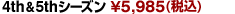 4th & 5thV[Y \5,985iōj